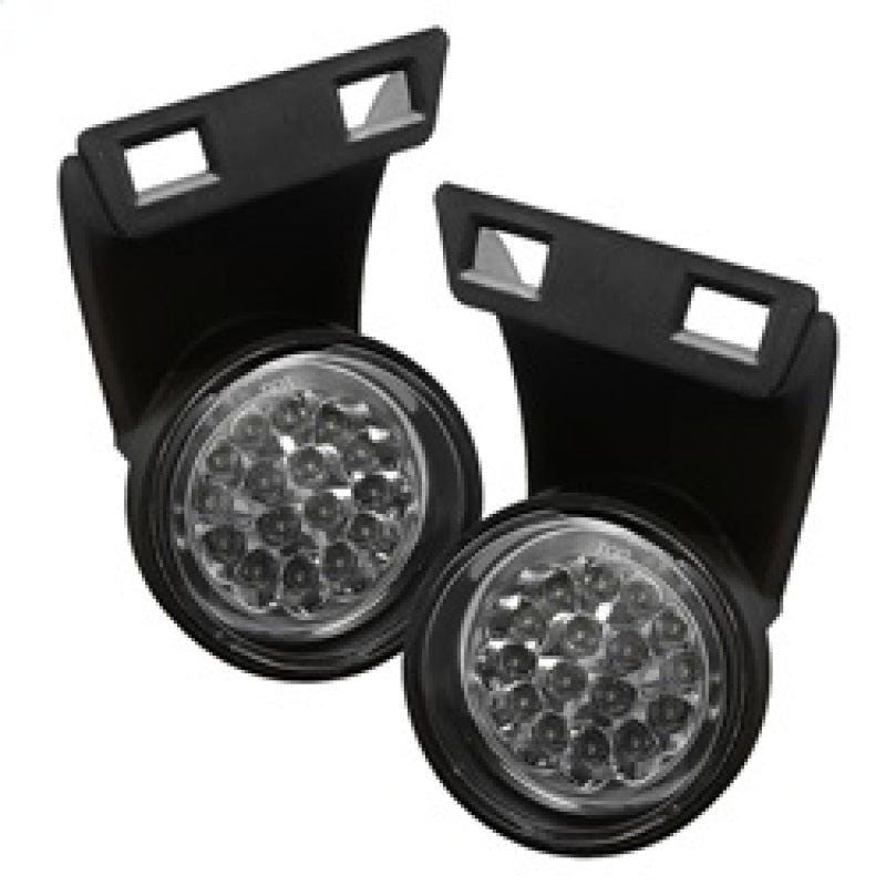 Spyder Dodge Ram 1500 94-01 LED Fog Lights w/swch ( not fit the turbo diesel)- Clear FL-LED-DRAM94-C - Mammoth Racing -