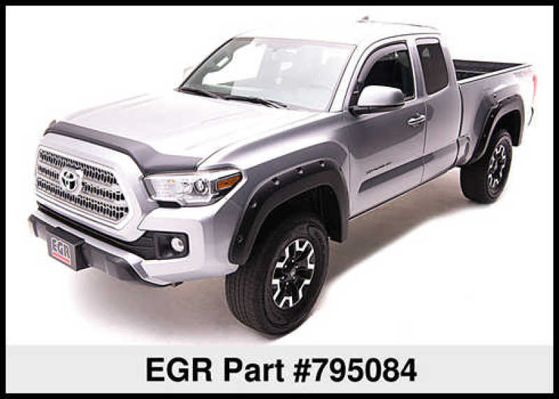EGR 16+ Toyota Tacoma w/Mudflap Bolt-On Look Fender Flares - Set - Mammoth Racing -