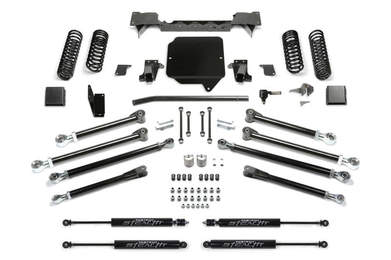Fabtech 20-21 Jeep JT 4WD Gas 3in Crawler w/Stealth - Mammoth Racing -