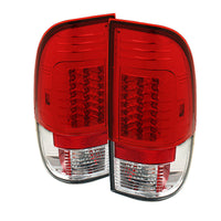 Spyder Ford F150 Styleside 97-03/F250 Version 2 LED Tail Lights Red Clear ALT-YD-FF15097-LED-G2-RC - Mammoth Racing -