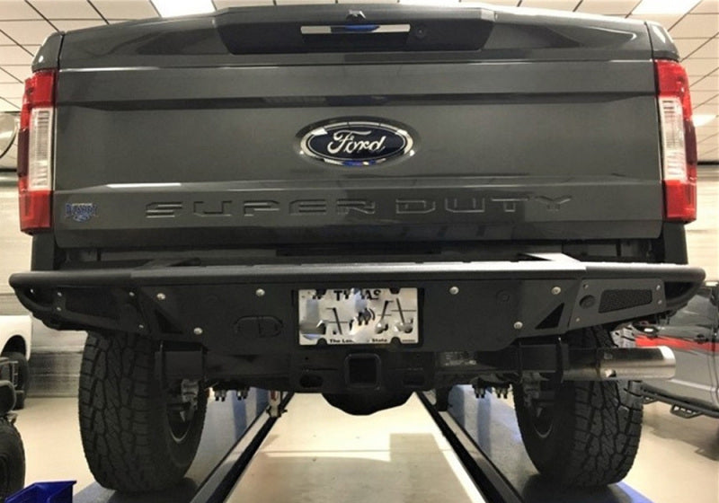 N-Fab RBS-H Rear Bumper 2017 Ford F250/F350 Super Duty - Tex. Black - Mammoth Racing -