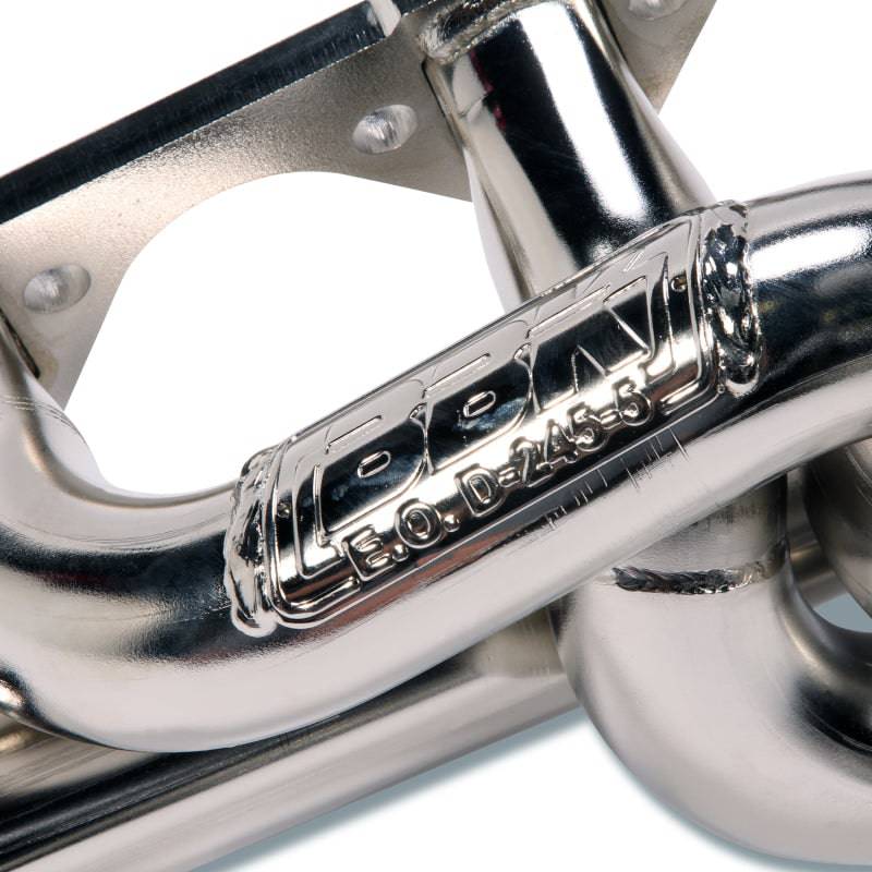 BBK 86-93 Mustang 5.0 Shorty Tuned Length Exhaust Headers - 1-5/8 Titanium Ceramic - Mammoth Racing -