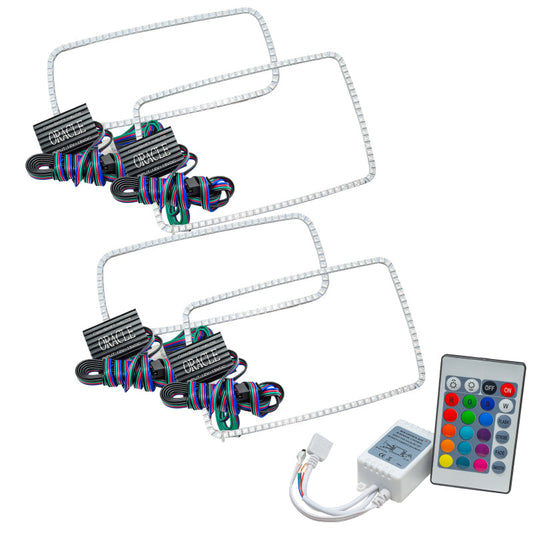 Oracle Ford F250 08-10 Halo Kit - ColorSHIFT w/ Simple Controller - Mammoth Racing -