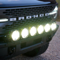 KC HiLiTES 21+ Ford Bronco 39in. Gravity LED Pro6 Light Bar Kit Front Bumper - Mammoth Racing -