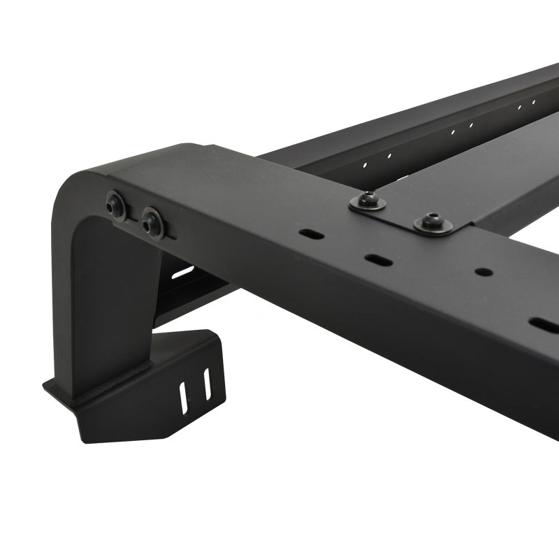 Westin 05-21 Toyota Tacoma 6ft Bed Overland Cargo Rack - Textured Black - Mammoth Racing -