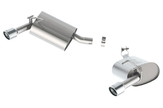 Borla 14-15 Chevy Camaro 3.6L V6 RWD Single Split Rr Exit Touring Exhaust (rear section only) - My Store