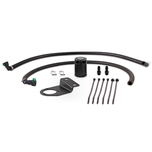 Mishimoto 19+ Ford Ranger Baffled Oil Catch Can Kit - Black - Mammoth Racing -