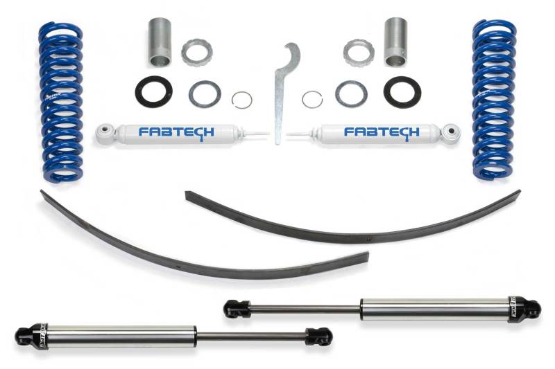 Fabtech 95.5-04 Toyota Tacoma Prnnr 6 Lug Mdls 2/4wd 0-3.5in Basic Adj C/O Sys w/Rr Dlss - Mammoth Racing -