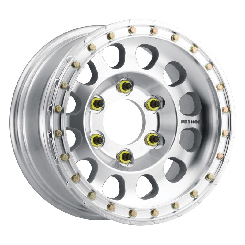 Method Mr103 Beadlock 15x8 -24mm Offset 6x5.5 108mm CB Raw Machined w/BH-H24100 Wheel - Mammoth Racing -
