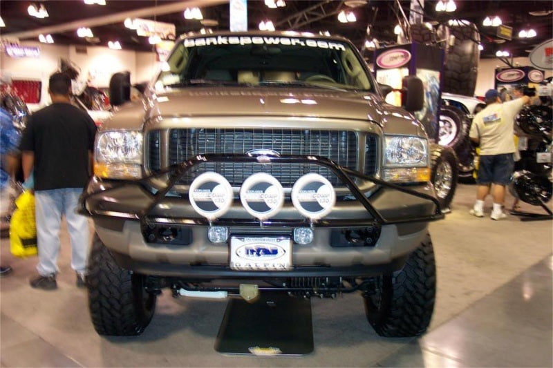 N-Fab Pre-Runner Light Bar 99-07 Ford F250/F350 Super Duty/Excursion - Gloss Black - Mammoth Racing -