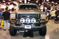 N-Fab Pre-Runner Light Bar 99-07 Ford F250/F350 Super Duty/Excursion - Gloss Black - Mammoth Racing -