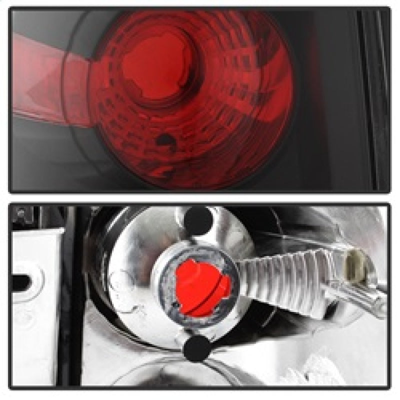 Spyder Lincoln Navigator 03-06 Euro Style Tail Lights Black ALT-YD-LN03-BK - Mammoth Racing -