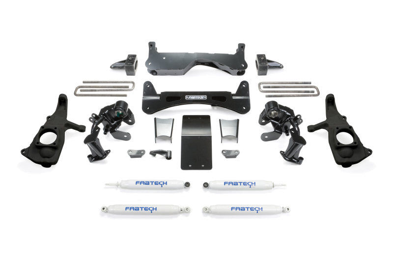Fabtech 11-19 GM 2500hd 2wd/4wd 6in Rts Sys w/Perf Shks - My Store