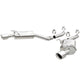 MagnaFlow Axle-Back Stainless Dual Split 4in Polished Tips 10-15 Chevrolet Camaro Convert. 3.6l V6 - Mammoth Racing -