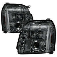 Spyder GMC Yukon 07-14/Yukon Denali 07-14 Projector Headlights LED Halo LED Smke PRO-YD-GY07-HL-SM - Mammoth Racing -