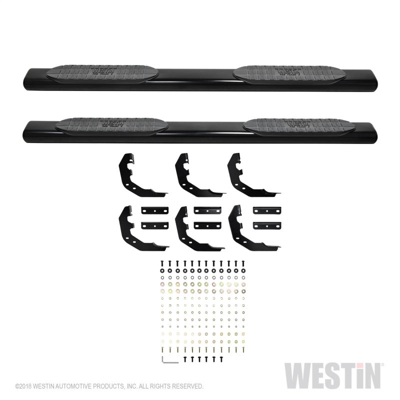 Westin 19-22 RAM 1500 Quad Cab (Excl. Classic) PRO TRAXX 6 Oval Nerf Step Bars - Blk - Mammoth Racing -