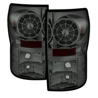 Spyder Toyota Tundra 07-13 LED Tail lights Smoke ALT-YD-TTU07-LED-SM - Mammoth Racing -