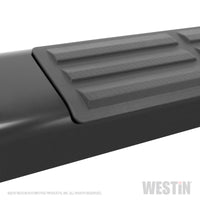 Westin Premier 6 in Oval Side Bar - Mild Steel 75 in - Black - Mammoth Racing -
