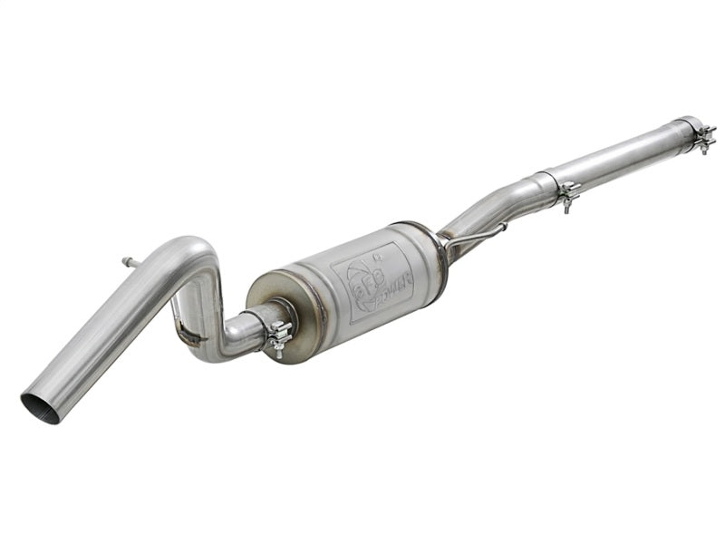 aFe MACH Force-Xp 2.5in 409 SS Mid-Pipe w/ Muffler 2007+ Jeep Wrangler (JK) V6 3.6L/3.8L - Mammoth Racing -