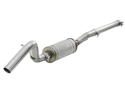 aFe MACH Force-Xp 2.5in 409 SS Mid-Pipe w/ Muffler 2007+ Jeep Wrangler (JK) V6 3.6L/3.8L - Mammoth Racing -