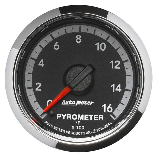 Autometer Gen4 Dodge Factory Match 52.4mm Full Sweep Electronic 0-1600 Deg F EGT/Pyrometer Gauge - My Store