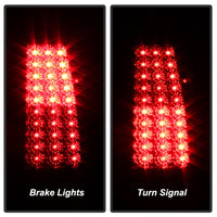 Xtune Chevy Silverado 1500/2500/3500 99-02 LED Tail Lights Red Clear ALT-ON-CS99-LED-RC - Mammoth Racing -