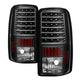 Xtune GMC Yukon Denali/Denali Xl 01-06 LED Tail Lights Black ALT-ON-CD00-LED-BK - Mammoth Racing -