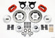 Wilwood Forged Dynalite Front Kit 11.00in Drilled Red 87-93 Mustang 5 Lug - Mammoth Racing -