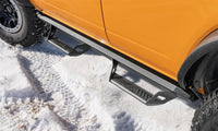 N-Fab 21-22 Ford Bronco 2 Door Predator PRO Step System - Wheel 2 Wheel - Tex. Black - Mammoth Racing -