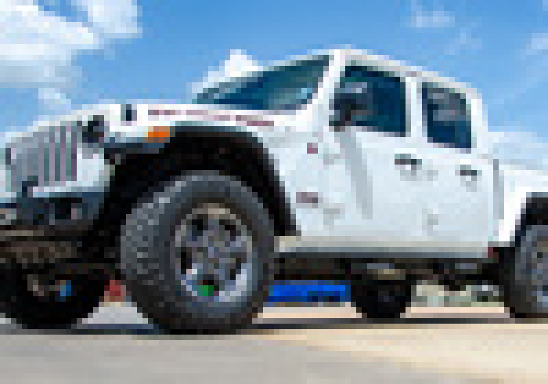 N-Fab RKR Step System 2019 Jeep Wrangler JT 4 Door Truck Full Length - Tex. Black - 1.75in - Mammoth Racing -