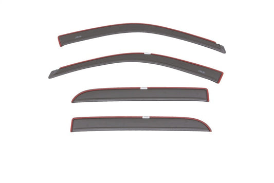 AVS 15-18 Dodge RAM 1500 Crew Cab Ventvisor Color Match Deflectors 4pc - Granite Crystal Metallic - My Store