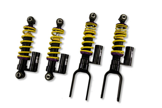 KW Coilover Kit V2 Dodge Viper (ZB) SRT-10w/ rear fork mounts aluminum shock bodies - Mammoth Racing -
