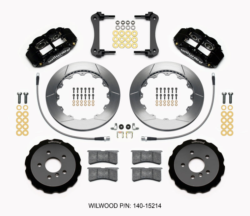 Wilwood Narrow Superlite 6R Front Hat Kit 12.88in 2014-2015 Mini Cooper w/Lines - My Store