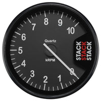 Autometer Stack Clubman Tachometer 80mm 0-10k RPM - Black - My Store