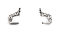 Akrapovic 15-17 Porsche Cayenne GTS (958 FL) Evolution Link Pipe Set (Titanium) - My Store