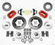 Wilwood Forged Dynalite Front Kit 11.00in Drill-Red 49-54 Chevy / 53-62 Corvette - Mammoth Racing -