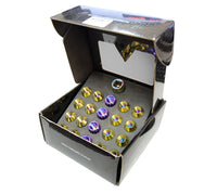 NRG 200 Series M12 X 1.5 Titanium Lug Nut Set - 21 Pc w/Lock Key Socket - Neochrome - My Store