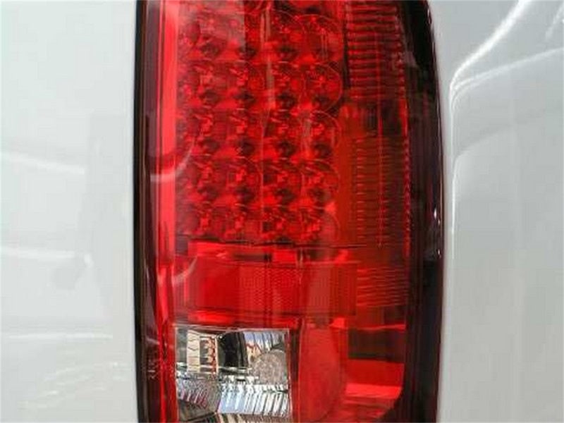 Spyder Dodge Ram 02-06 1500/Ram 2500/3500 03-06 LED Tail Light Red Clear ALT-YD-DRAM02-LED-RC - Mammoth Racing -