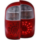 ANZO 2004-2006 Toyota Tundra LED Taillights Red/Clear - Mammoth Racing -