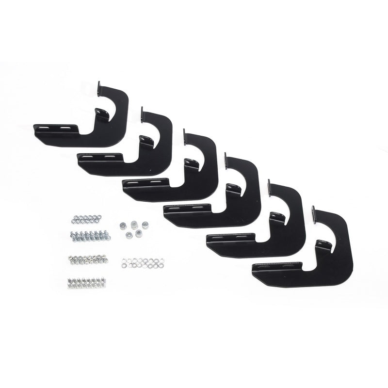 Westin 2005-2013 Chevrolet/GMC Suburban/Tahoe/Yukon/Yukon XL Running Board Mount Kit - Black - Mammoth Racing -