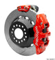 Wilwood Narrow Superlite 4R Rear P-Brk Kit Aero4 14in Rotor Big Ford New Style 2.5in Off - Red - My Store