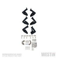 Westin/HDX 16-18 Nissan Titan XD Crew / 17-18 Titan Crew Cab Drop Nerf Step Bars - Textured Black - Mammoth Racing -