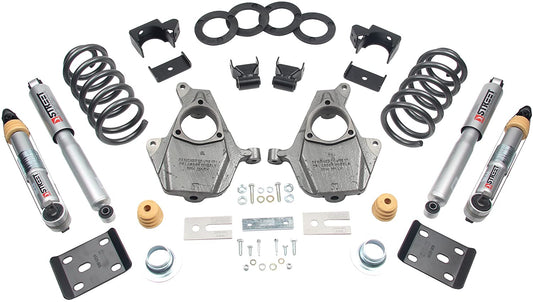 2016.5-2018 Silverado/Sierra Std Cab 2Wd 3-4f/7r With Street Performance Shocks. - Mammoth Racing -