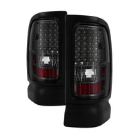Xtune Dodge Ram 1500 94-01 / Ram 2500/3500 94-02 LED Tail Lights Smoke ALT-ON-DRAM94-LED-SM - Mammoth Racing -