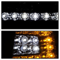 Xtune Ford F150 97-03 Crystal Headlights w/ Clear LED Corners Chrome HD-ON-FF15097-LED-SET-C - Mammoth Racing -