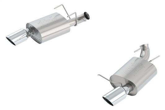 Borla 13-14 Mustang GT/Boss 302 5.0L V8 RWD Single Split Rr Exit ATAK Exhaust (rear section only) - My Store