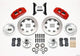 Wilwood Dynapro 6 Front Hub Kit 12.19in Red 70-78 Camaro - Mammoth Racing -