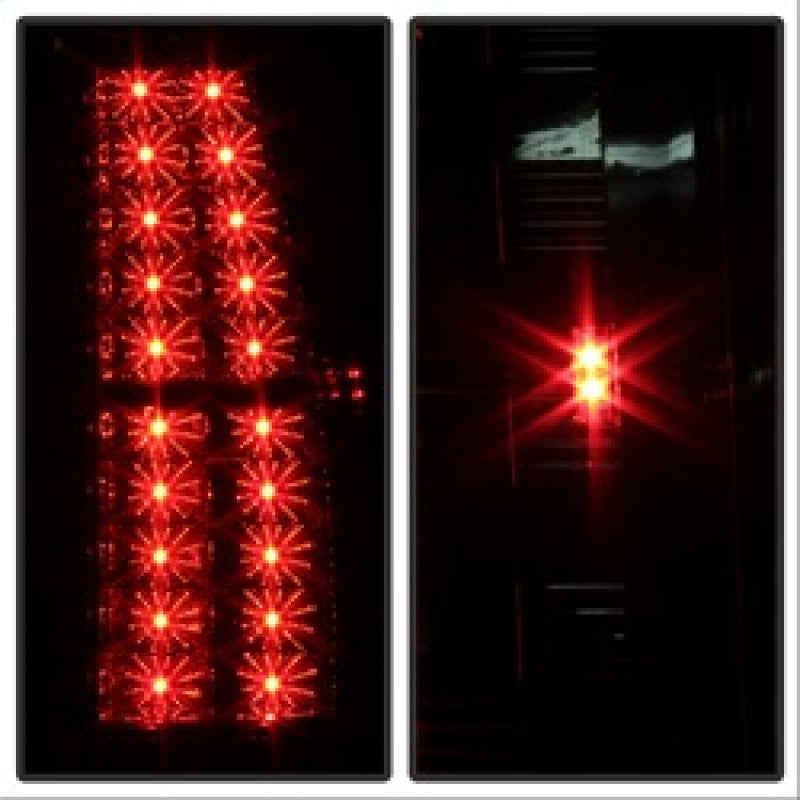 Spyder Chevy Suburban/GMC Yukon/Yukon Denali 07-14 LED Tail Lights Chrm ALT-YD-CSUB07-LED-C - Mammoth Racing -