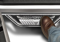 N-Fab Podium SS 15-16 Chevy/GMC 2500/3500 Double Cab All Beds - Polished Stainless - 3in - Mammoth Racing -