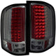 ANZO 2007-2013 Chevrolet Silverado 1500 LED Taillights Smoke - Mammoth Racing -